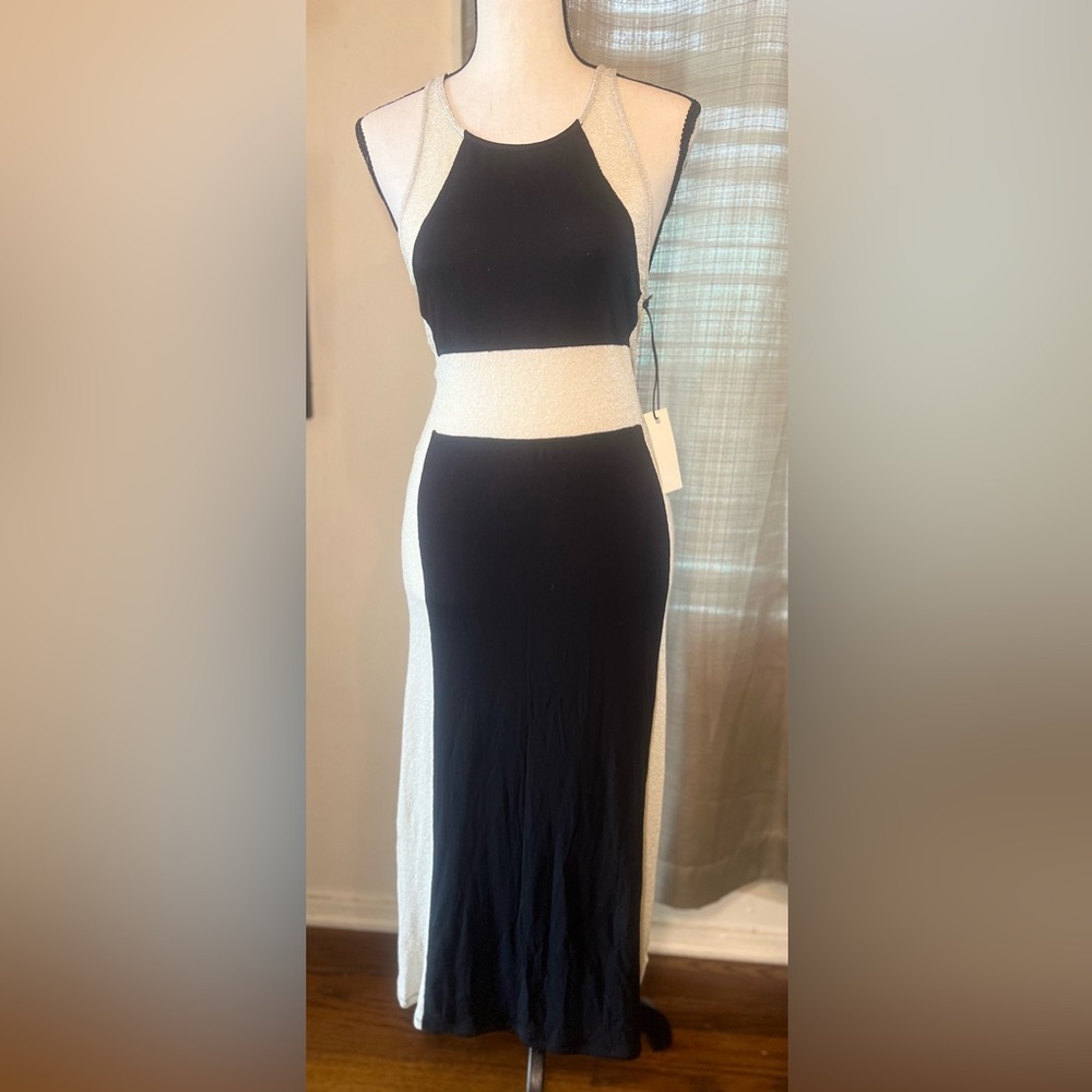 TOWNSEN Black and white cocktail dress